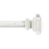 Exclusive Home Prism 1" Curtain Rod And Coordinating Finial Set