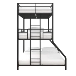 Twin/Twin/Full Zeke Triple Metal Bunk Bed - Room & Joy -Home Decoration Store GUEST a46edc38 0d62 486a 8d44 6af48377799a