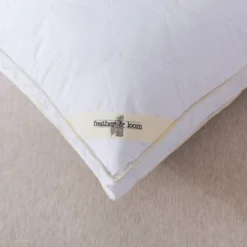 Standard Feather & Loom Bed Pillow - St. James Home