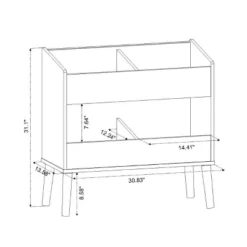 Modern Two Shelf Toy Kids' Bin White - Pillowfort™ -Home Decoration Store GUEST a513d7df 5c70 4fb6 90e1 444d6b09cebc