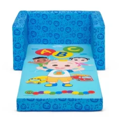 Delta Children Kids' CoComelon Cozee 2-in-1 Convertible Flip-Out Chair -Home Decoration Store GUEST a660d8d6 167f 4c9c 8b73 9e57d1767dee