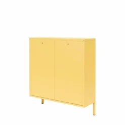 Cache 2 Door Shoe Storage Cabinet Yellow - Novogratz -Home Decoration Store GUEST a6655a98 1ff8 4db6 b342 f7e9be6d8ee9