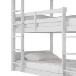 Twin Capri Wood Triple Bunk Bed White - Hillsdale Furniture -Home Decoration Store GUEST a6c24afb 328f 4c35 89fb cf9ec6738e81