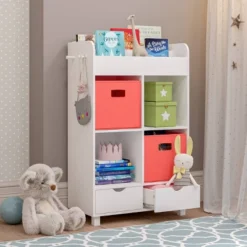 Kids' Book Nook Cubby Storage Cabinet With Bookrack - RiverRidge Home -Home Decoration Store GUEST a72da737 c532 4a78 ad1b b4892bd869fd