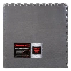 Foam Mat Floor Tiles, Interlocking EVA Foam Padding By Stalwart - Soft Flooring For Exercising, Yoga, Camping, Kids, Babies, Playroom - 6 Pack -Home Decoration Store GUEST a748093e cf65 47bf 9b6b 44e33118f28a
