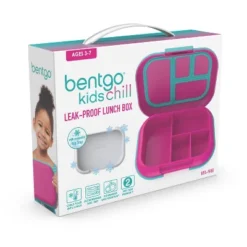 Bentgo Kids' Chill Lunch Box, Bento-Style Solution, 4 Compartments & Removable Ice Pack -Home Decoration Store GUEST a88c928c 6ee8 465b a033 0c4f91d23e64