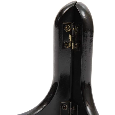 Juvale 6-Pack Mini 4" Black Wood Easel Stand Display Holder For Art Plate Dish Photo Frame 4 Juvale 6-Pack Mini 4" Black Wood Easel Stand Display Holder For Art Plate Dish Photo Frame - Image 4