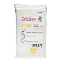 Terry Fitted Mattress Protector - ProtectEase 16 Terry Fitted Mattress Protector - ProtectEase -Home Decoration Store GUEST aaf56ffc 8611 4f9c a2e2 8f0292d7604b