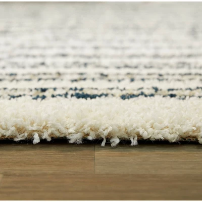 Forbes Striped Shag Kids' Rugs White - Balta Rugs 4 Forbes Striped Shag Kids' Rugs White - Balta Rugs - Image 4