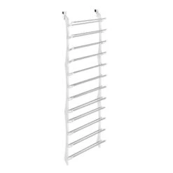 Whitmor 36 Pairs Over The Door Storage Rack White 64861746WHT