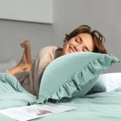 PiccoCasa 110GSM Brushed Microfiber Soft Duvet Cover Set With Corner Ties 3 Pcs -Home Decoration Store GUEST ae6cf4b1 b22e 47e9 917d 0a059d78631a