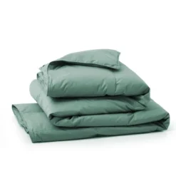 Peace Nest Organic Cotton Down Feather Comforter Duvet Insert, Green -Home Decoration Store GUEST b01ba08d f654 4396 8422 7bd3984a0225