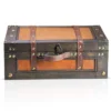 Brynnberg 15"x10.6"x5.5" Wooden Durable Treasure Chest Storage Box