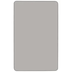 Flash Furniture Mobile 24''W X 60''L Rectangular HP Laminate Activity Table - Height Adjustable Short Legs