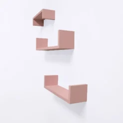 Set Of 3 Picture Ledge Shelf For Kids' Room Pink - InPlace 13 Set Of 3 Picture Ledge Shelf For Kids' Room Pink - InPlace -Home Decoration Store GUEST b1856866 204c 429f 8c01 a5db5ef59c0a