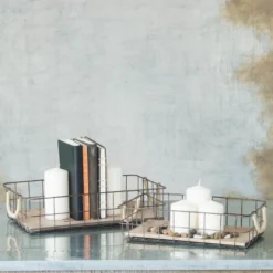 2pc Rectangle Rustic Wood And Metal Basket Set Brown - Stonebriar Collection 6 2pc Rectangle Rustic Wood And Metal Basket Set Brown - Stonebriar Collection -Home Decoration Store GUEST b1b955cb 63fc 49a9 93ba 9fe0a9f8537a