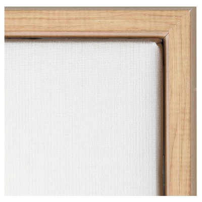 24" X 18" Baby Goat Framed Canvas Art Natural - Uniek 2 24" X 18" Baby Goat Framed Canvas Art Natural - Uniek - Image 2