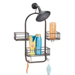 MDesign Metal Large Bath Tub & Shower Caddy, Hanging Storage Organizer -Home Decoration Store GUEST b42e0bb6 3ea6 4824 9dee 4961cea4ce82