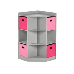 5pc Kids' Corner Cabinet Set With 4 Bins Set - RiverRidge Home -Home Decoration Store GUEST b514871c 3b6e 48cf b000 0d0bc9cb692f