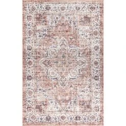 NuLOOM Ama Persian Stain-Resistant Machine Washable Area Rug 23 NuLOOM Ama Persian Stain-Resistant Machine Washable Area Rug -Home Decoration Store GUEST b6878569 69d7 47c7 8d54 0631748da03c