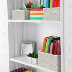 Sorbus Woven Storage Basket - 4-Piece Set -Home Decoration Store GUEST b73c0e8f ee0d 4ea7 94c3 482a96255d88