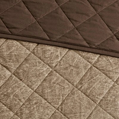 Powell Daybed 6pc Reversible Daybed Cover Set Brown 6 Powell Daybed 6pc Reversible Daybed Cover Set Brown - Image 6