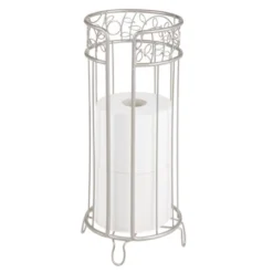 MDesign Decorative Metal Toilet Paper Storage Holder Stand, 3 Rolls -Home Decoration Store GUEST bc57d586 73b3 44c5 923a ed7ac7bd872f