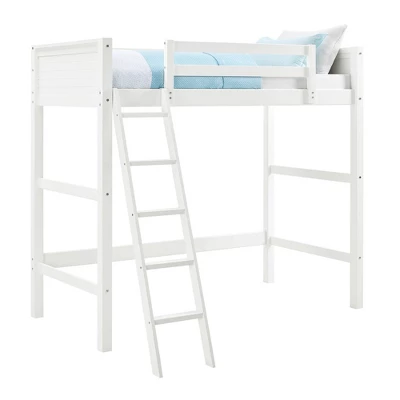 Twin Houston Kids' Wooden Loft Bed With Ladder - Room & Joy 11 Twin Houston Kids' Wooden Loft Bed With Ladder - Room & Joy - Image 11