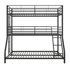 Twin/Twin/Full Zeke Triple Metal Bunk Bed - Room & Joy -Home Decoration Store GUEST bd6c458c 5c55 4aec 8f4e af7cfd7be366