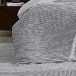 Kenneth Cole New York Abstract Stripe Duvet Cover Set