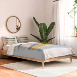 Orara Studio Pastel Stripes Comforter Set - Deny Designs