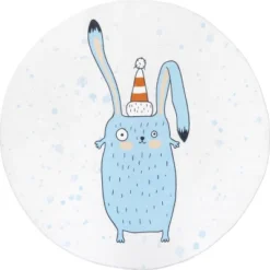 NuLOOM Eowyn Modern Rabbit Machine Washable Kids Area Rug -Home Decoration Store GUEST c0916f9f bcd9 4342 9c3b e12cbd5a779c