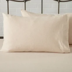 Great Bay Home Heathered Melange T-Shirt Jersey Knit Cotton Sheet Set -Home Decoration Store GUEST c0fd1dbf f608 4aca 9303 36f5c834e16c