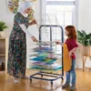 Kaplan Early Learning Mobile Floor Drying Rack