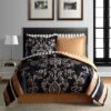 Sabrina Bed In A Bag Comforter Set Gold - Lanwood Home