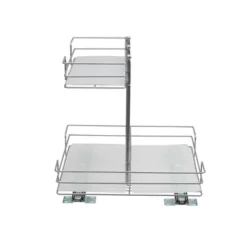 Household Essentials Double-Sided Pantry Organizer Nickel -Home Decoration Store GUEST c4491db8 bc39 4150 ac13 d8f817e4d237