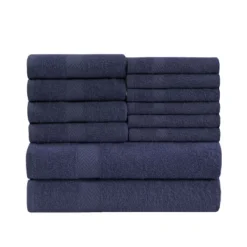 Absorbent Eco-Friendly Cotton Assorted 12-Piece Bath, Hand, Face Towel Set By Blue Nile Mills 29 Absorbent Eco-Friendly Cotton Assorted 12-Piece Bath, Hand, Face Towel Set By Blue Nile Mills -Home Decoration Store GUEST c489b586 7abf 4fd5 96a2 c6fa1d0e6e27