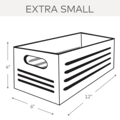 Creative Scents Wooden Tan Storage Bins - Extra Small -Home Decoration Store GUEST c7c6aa9c f35a 4b33 af9d 28621c54e272