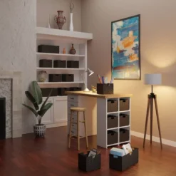 2pc Melanie Woven Fiber 2 Small Basket Set Chocolate - Winsome -Home Decoration Store GUEST c8edceb8 b6e6 4a55 b5b9 fc99c4e7473b 1