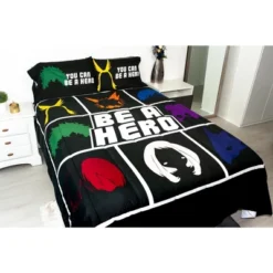 Just Funky My Hero Academia Be A Hero 90x86 Inch Full/Queen Comforter -Home Decoration Store GUEST ca7dfda2 ee16 4a48 9d38 9e732254f5f2