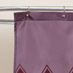 Myra Shower Curtain Purple - Lush Décor