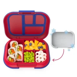 Bentgo Kids' Chill Lunch Box, Bento-Style Solution, 4 Compartments & Removable Ice Pack -Home Decoration Store GUEST cae3cd11 16b3 4f33 9ef1 1cad5f51578b