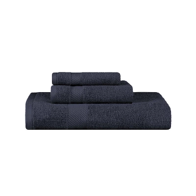 Modern Solid Classic Luxury Cotton 3 Piece Bath, Face, And Hand Towel Set By Blue Nile Mills 6 Modern Solid Classic Luxury Cotton 3 Piece Bath, Face, And Hand Towel Set By Blue Nile Mills - Image 6