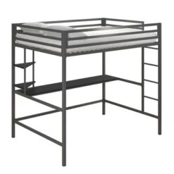 Full Maxwell Metal Loft Bed With Desk & Shelves - Novogratz 19 Full Maxwell Metal Loft Bed With Desk & Shelves - Novogratz -Home Decoration Store GUEST ccc8b2a8 80fc 4b9c 94c0 fcac21bd2a9f