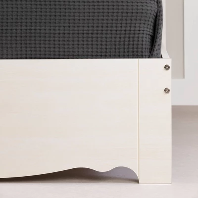 Lyara Bed Set White Wash - South Shore 6 Lyara Bed Set White Wash - South Shore - Image 6