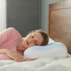 Cheer Collection Cooling Gel Memory Foam Pillow With Washable Cover - White -Home Decoration Store GUEST cdb917c6 57e7 4238 9285 044f24652752