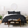 Holli Zollinger Palma Dark Duvet Cover & Sham Set - Deny Designs