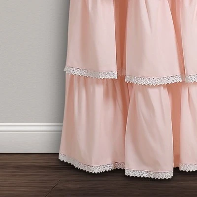 52"x84" Ruffle Window Curtain Panel - Lush Décor 2 52"x84" Ruffle Window Curtain Panel - Lush Décor - Image 2