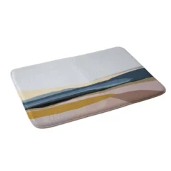 34"x21" Dan Hobday Art Valley Memory Foam Bath Mat - Deny Designs