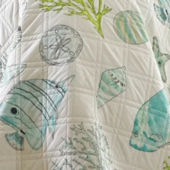 Biscayne Quilt Set - Teal, Green, Aqua - Levtex Home -Home Decoration Store GUEST d2f7b75a 715c 44b3 afc2 cae641e553d6
